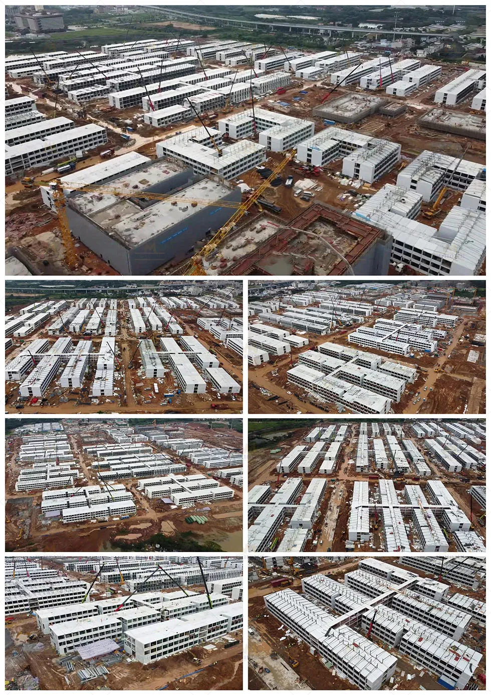 Trabalhadores de Acampamento Estudantil Módulos Móveis Portáteis Temporários Container de Alojamento à Venda