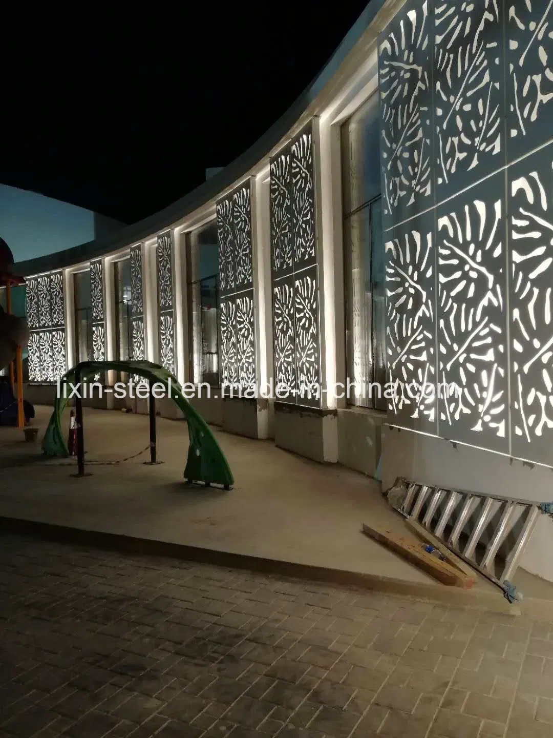 Edifício Escolar Modular de Aço Galvanizado de Estrutura de Aço do Oriente Médio