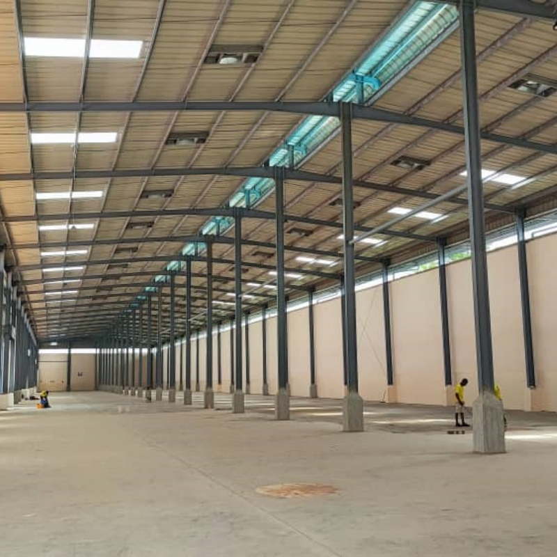 Estrutura Modular de Aço Ecológica para Centro de Varejo Comunitário