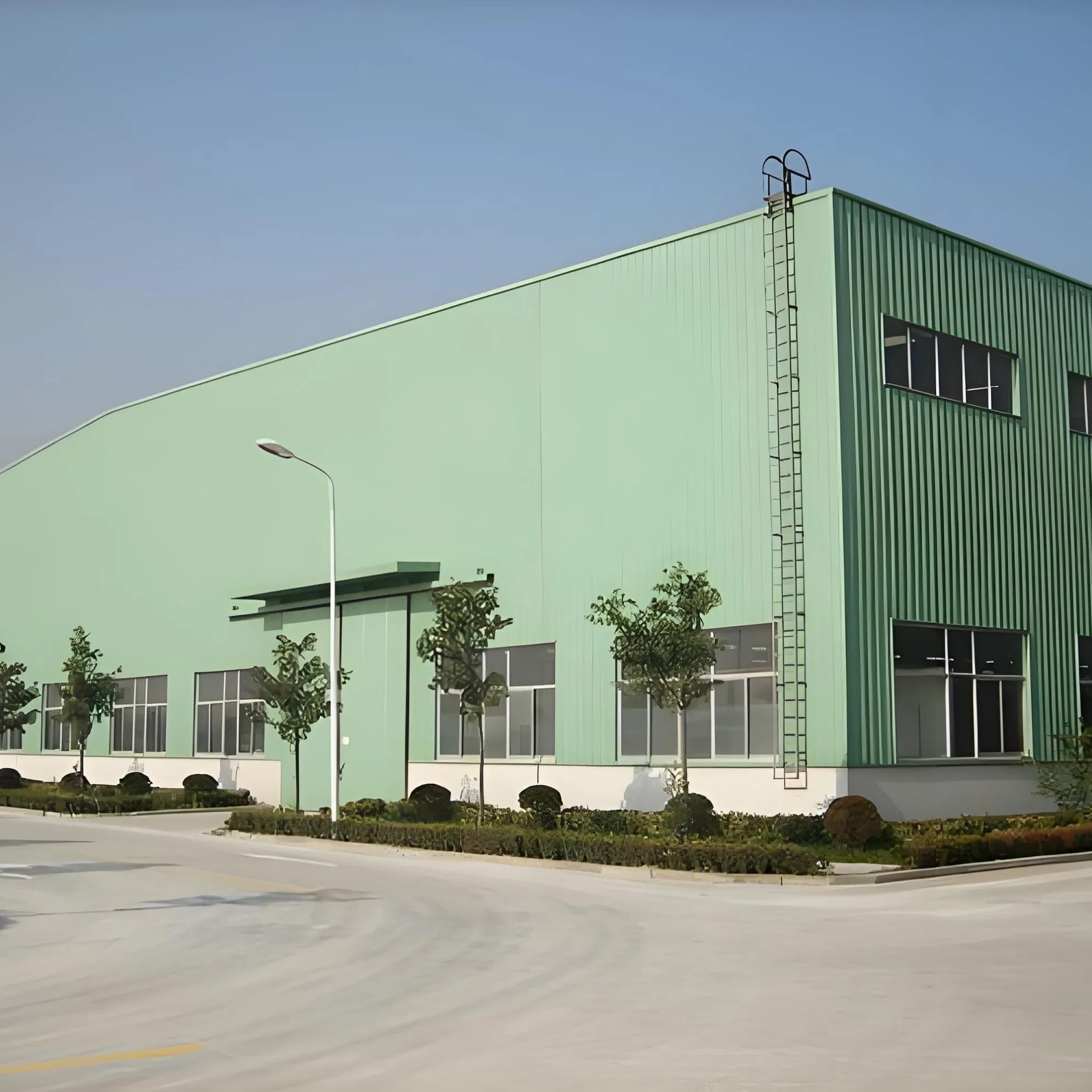 Isolamento de Lã de Rocha de Poliuretano Personalizado, Estrutura de Aço Durável e Anticorrosiva para Armazém Industrial, Edifício Modular Pré-fabricado