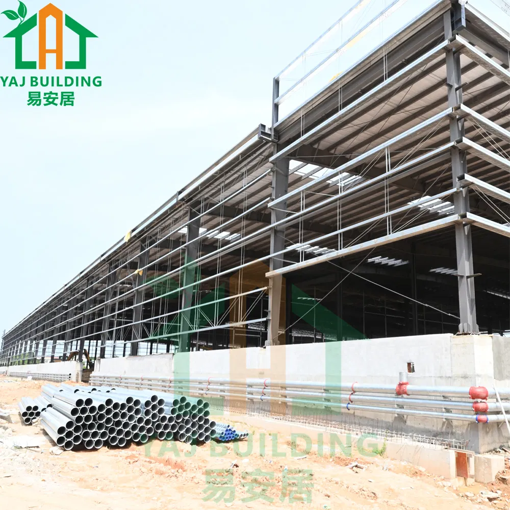 Estrutura de Aço Modular para Armazém, Edifício de Fábrica Prefabricado, Escritório de Baixo Custo, Apartamento de Alta Qualidade, Casa de Hotel