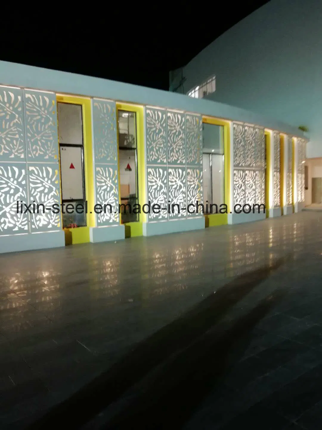 Edifício Escolar Modular de Aço Galvanizado de Estrutura de Aço do Oriente Médio
