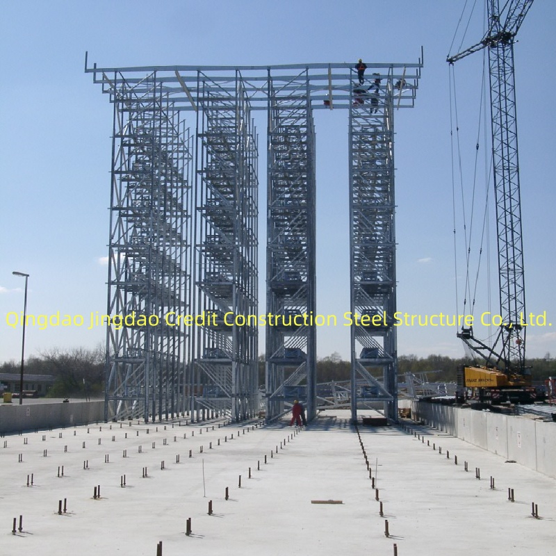 Estrutura de Edifício Modular de Aço Galvanizado Prefabricado para Indústria Leve Comercial, Hospital, Hotel, Apartamento, Oficina