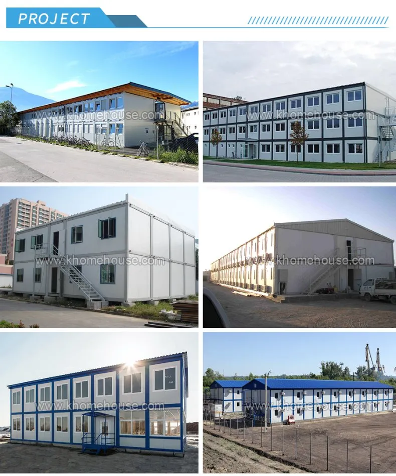 Alojamento Modular para Trabalhadores de Construção Fácil