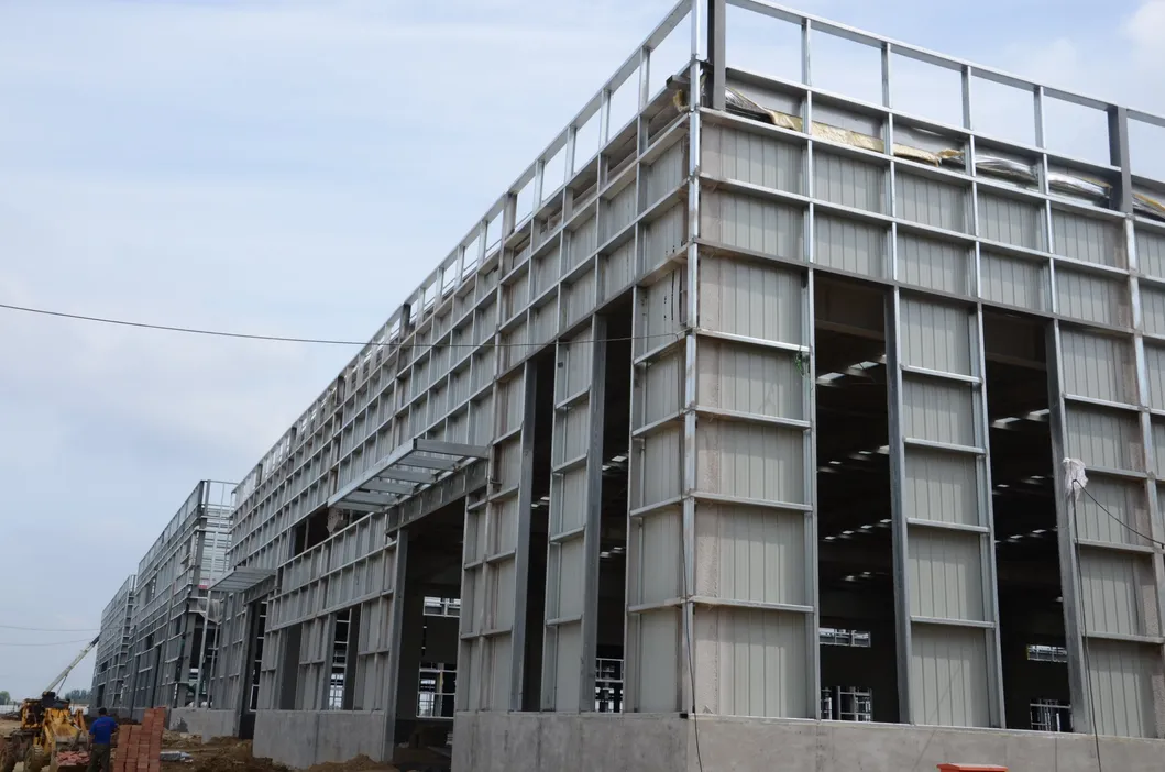 Estrutura de Aço Leve Apartamento Prefabricado Construção de Escritório Edifício Modular (SSB1425)