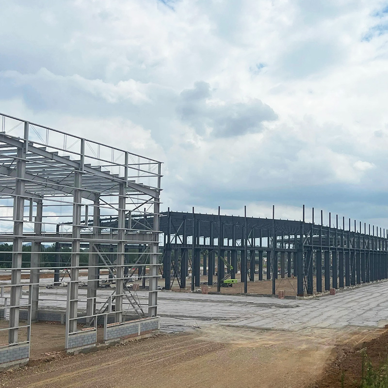 Estrutura de Aço Modular Expandível para Armazém em Campi Educacionais
