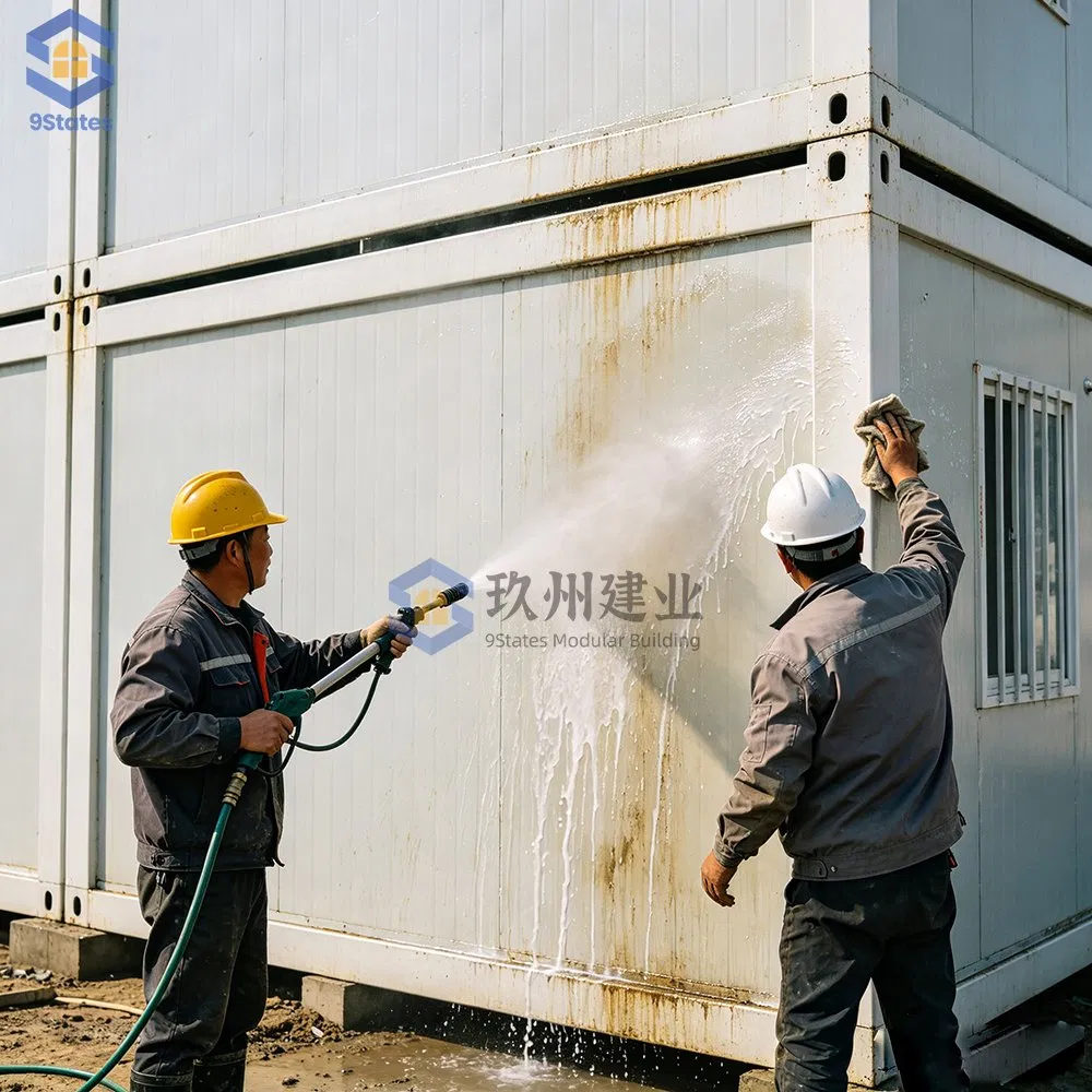 Local de Mineração Remoto 20FT Container de Dormitório para Trabalhadores · Alojamento de Mineração de Alta Resistência