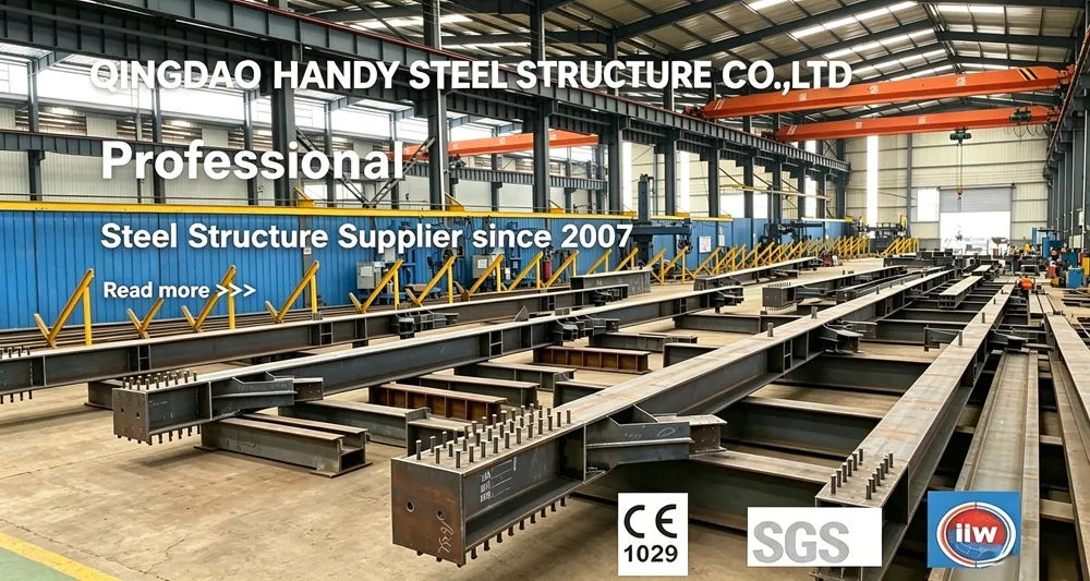 Estrutura Industrial de Armazém Oficina Hangar Modular Prefabricada de Aço Personalizável para Construção