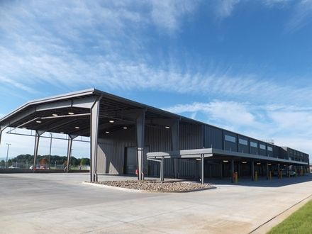 Construção Estrutural de Fábrica Modular Prefabricada Moderna em Estrutura de Aço Leve
