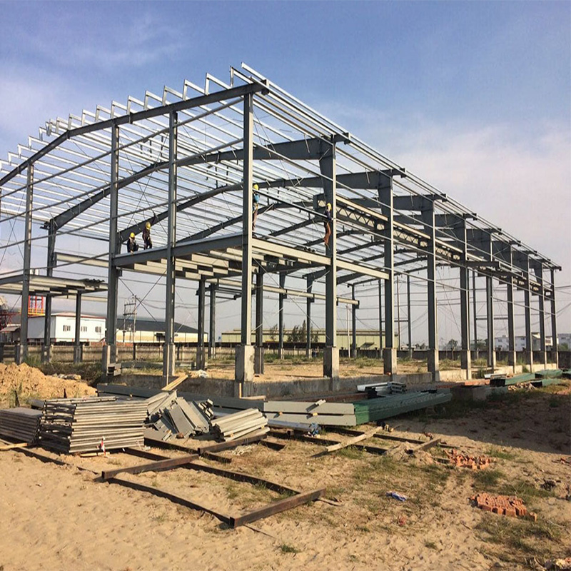 Construção Modular de Estrutura de Aço de Montagem Rápida para Escritório Temporário no Local