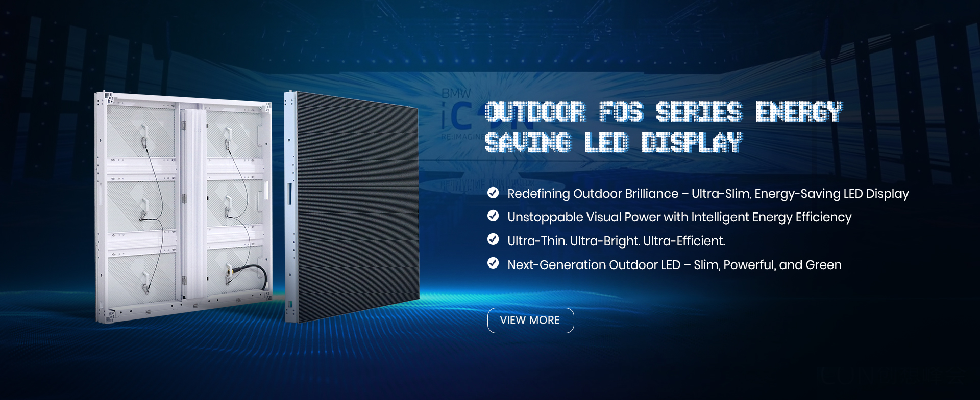 HAFOND Indoor LED Video Wall for Commercial Advertising and Retail Environments
