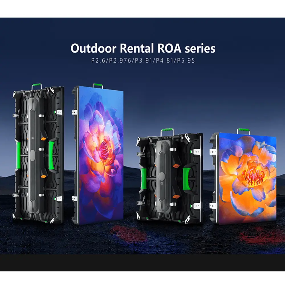 High-Quality Outdoor rental LED display-ROA outdoor rental series Manufacturers, Company