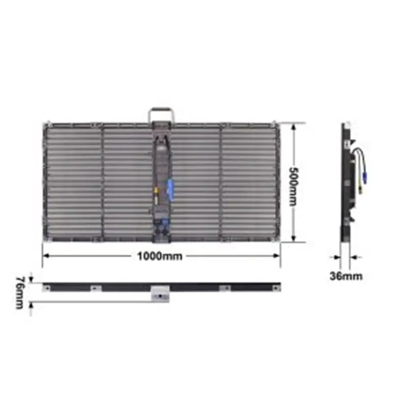 Wholesale Transparent LED display-Outdoor transparent led display Manufacturer, Manufacturers