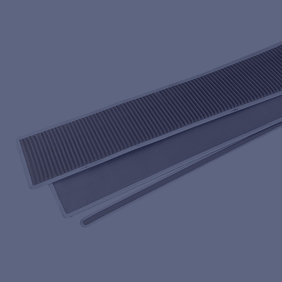 Filter media material customisation options