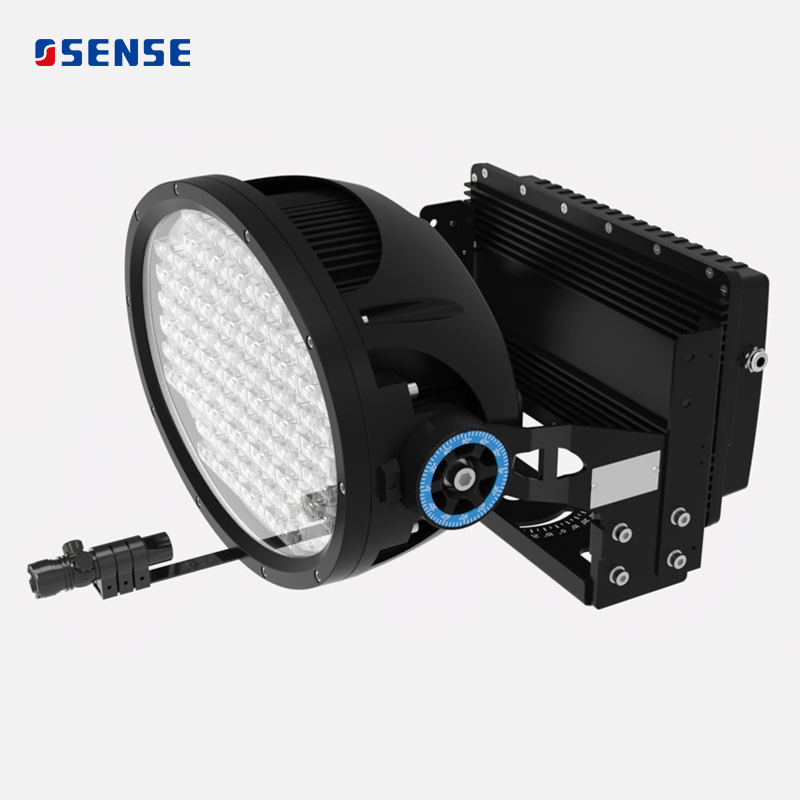Iluminação Industrial Luzes de Estádio Futebol Esportes Luzes de Inundação LED com Visão 600W 800W Projetor LED