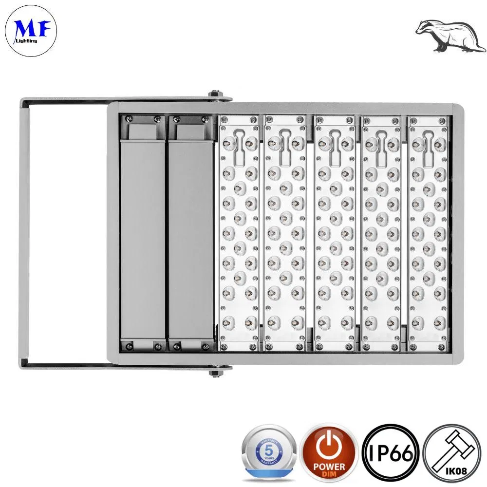 Projetor de Luz de Alta Potência RGBW Industrial IP67 Luz de Inundação LED 240W 300W Iluminação Externa Luz de Inundação LED Luz de Inundação LED Luz de Estacionamento Luz de Rua