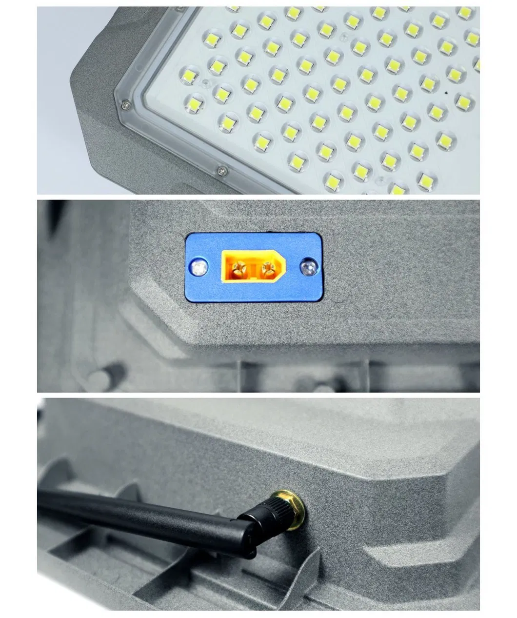 Detalhe do Holofote Solar 2