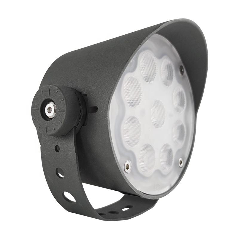 Luz de Spot Externa 3W 6W 9W 12W 18W 24W 36W 48W IP66 DC24V AC220V Luz de Inundação LED RGB
