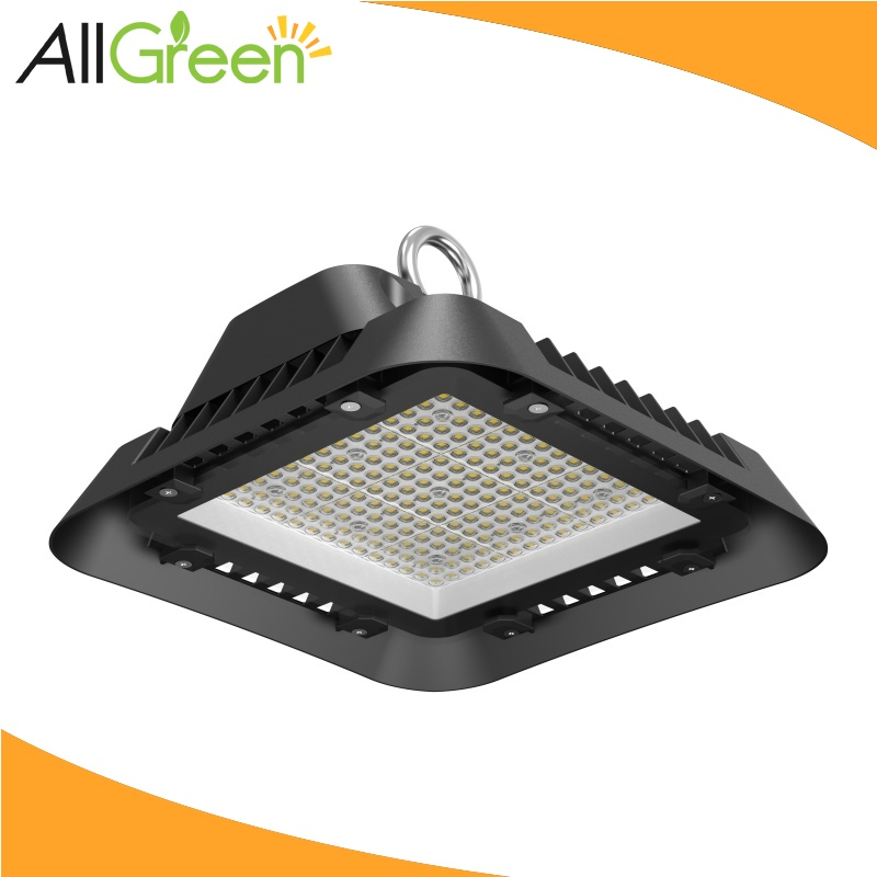 Luz LED de alta baía industrial para iluminação externa, projetor de luz para quadras de tênis, lâmpada de luz de inundação