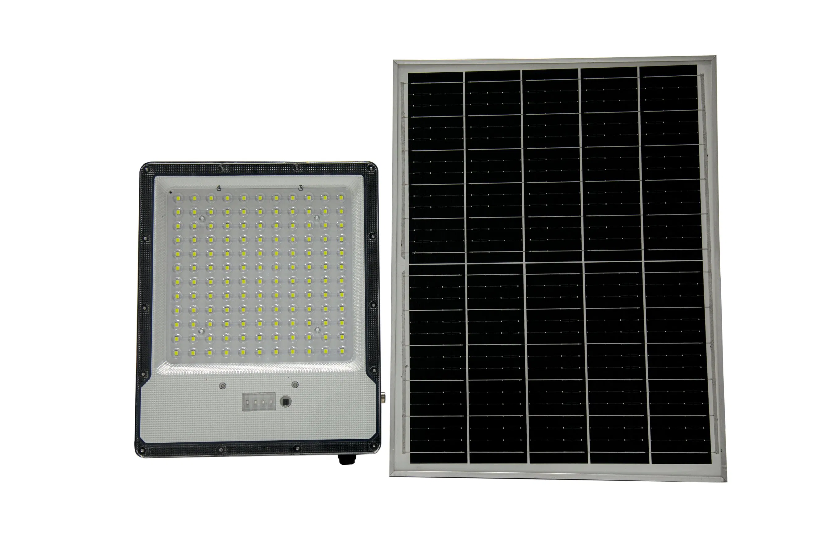 Luz de Inundação Solar Nova 50W 100W 200W 300W- 500W IP66 Luz de Inundação LED Industrial com Câmera Feita na China para Exterior, Rua, Jardim, Parque, Iluminação Externa