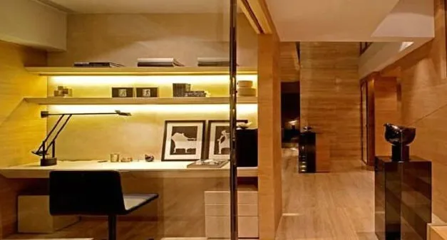 Aplicação do perfil de alumínio LED na decoração
