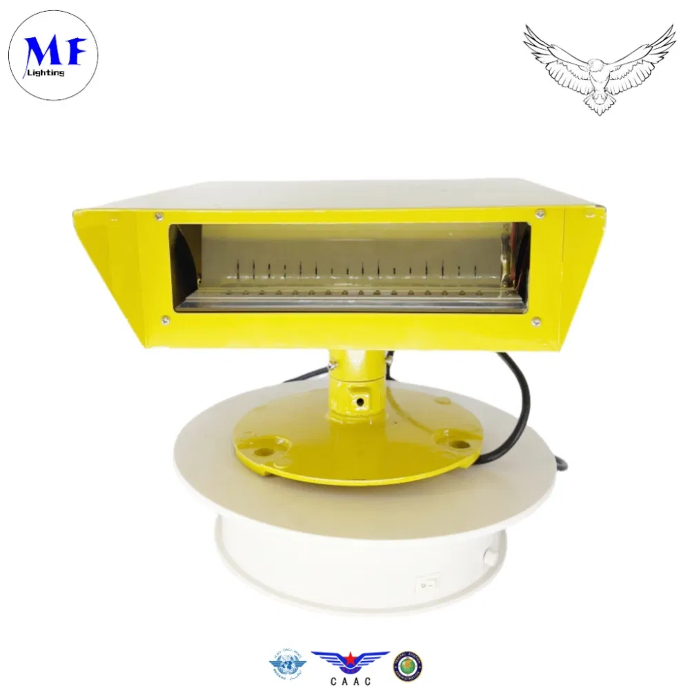 Alta Intensidade IP66 À Prova D'Água Branca Solar Poder AC DC Obstrução Aeronáutica Aviso Aviação LED Superfície Heliponto Helideck Helipad Luz de Inundação