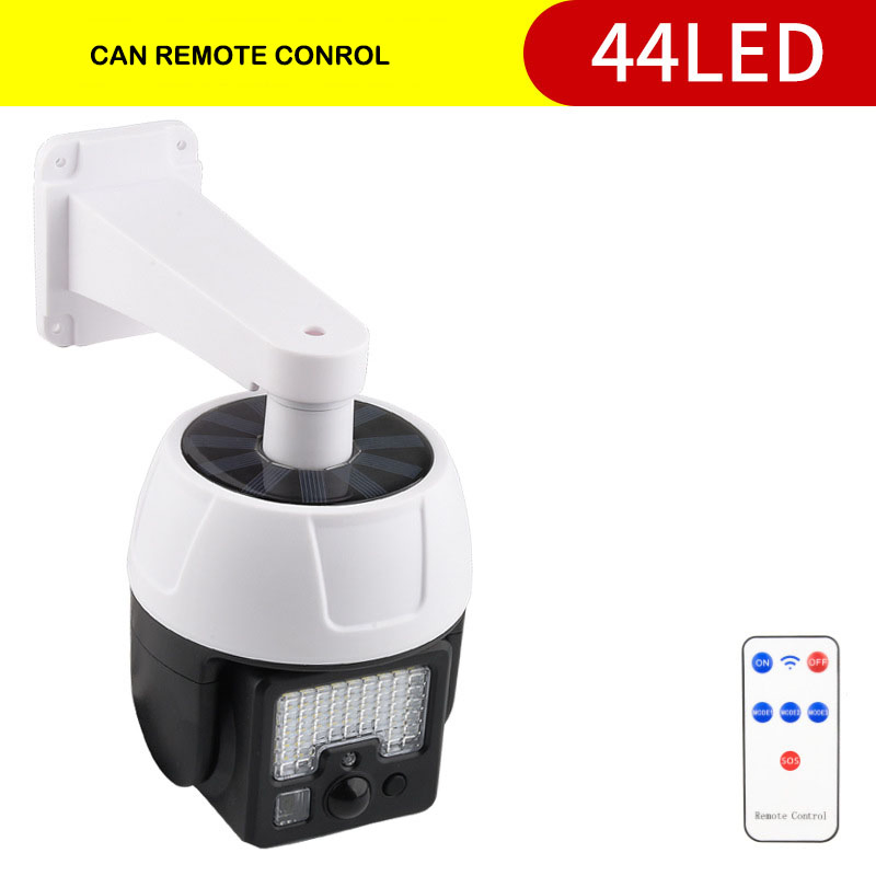 Câmeras de Vigilância Simulação de LED Monitoramento Iluminação de Segurança Luz Solar Projetor com Sensor de Movimento Lâmpada de Parede Externa