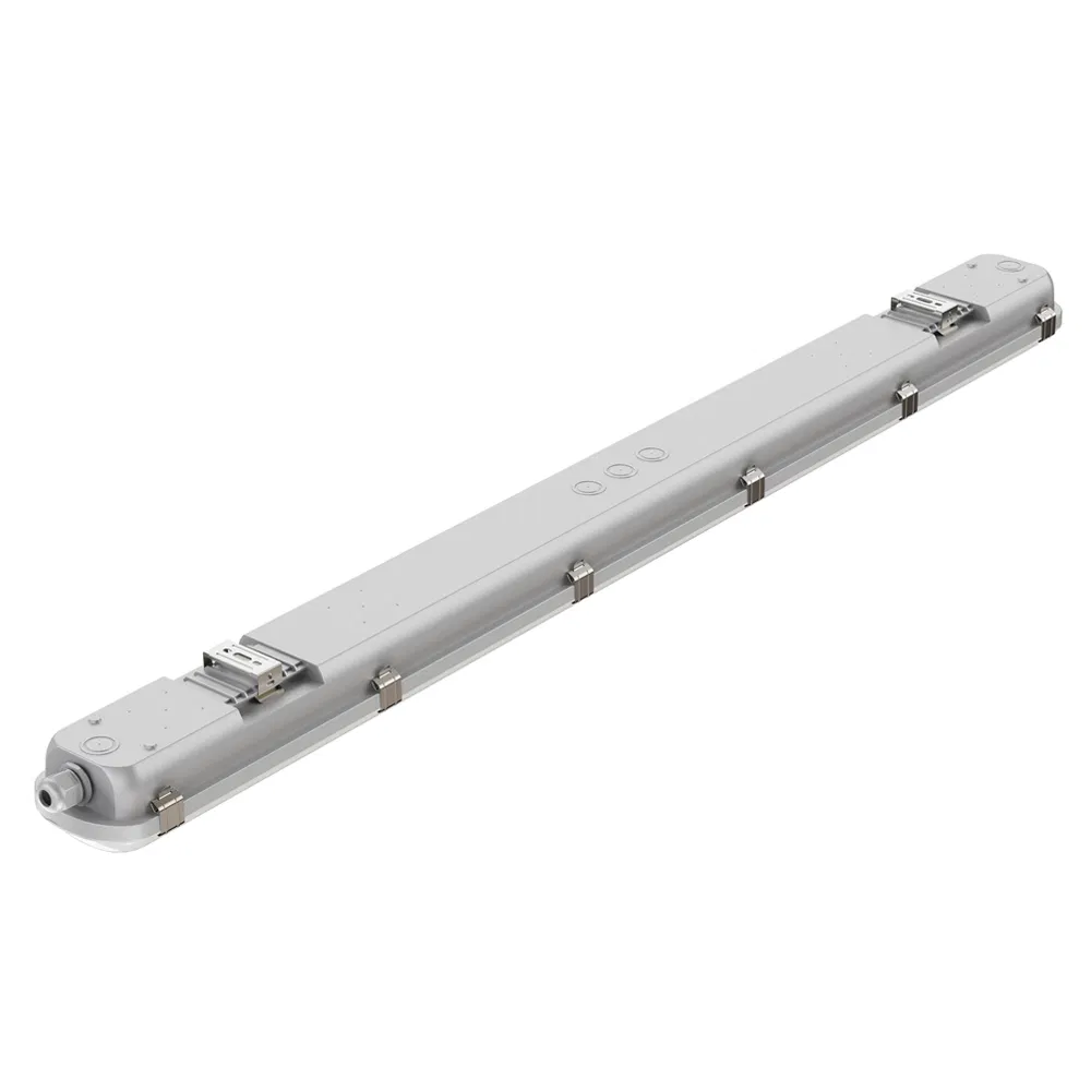 3FT 4FT 5FT Iluminação à prova d'água e à prova de vapor LED para estacionamento subterrâneo, luz linear à prova de poeira para garagem