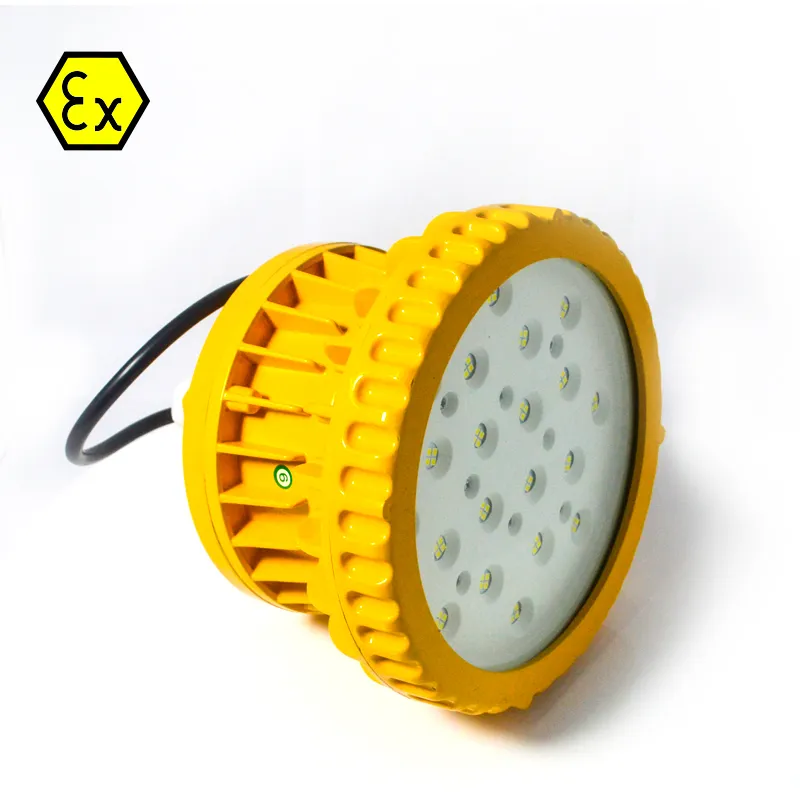 Luminária LED à Prova de Explosão para Montagem em Teto e Parede