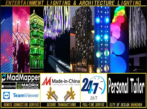 Barra de Pixel LED DMX para Iluminação Decorativa de Casamento e Eventos