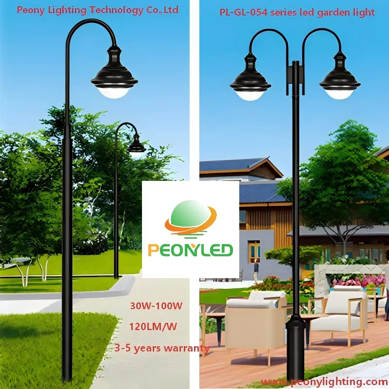 Iluminação de Caminho LED para Jardim ao Ar Livre, Ideal para Paisagismo e Jardim Decorativo