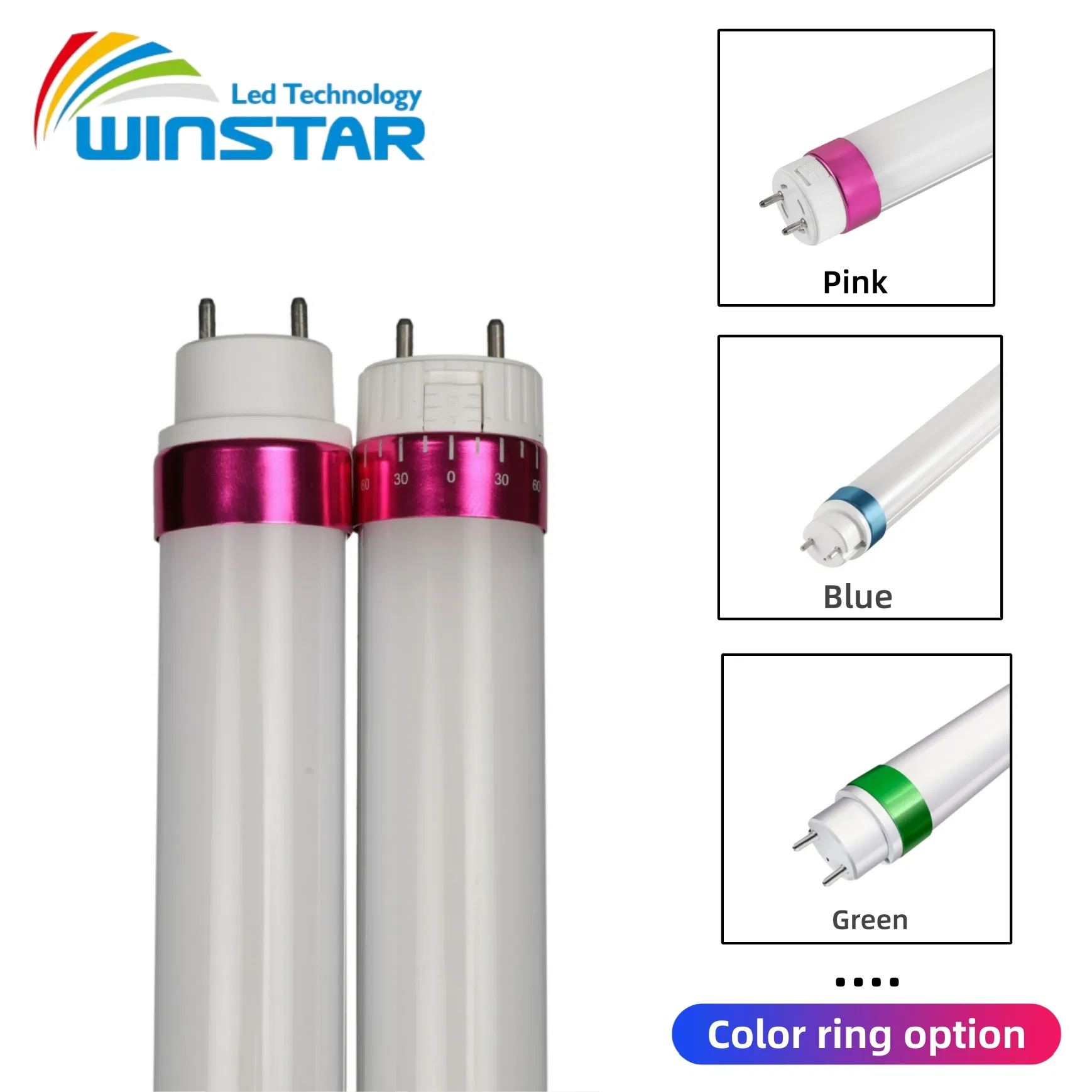 Estrutura de Luz Tubular LED T8