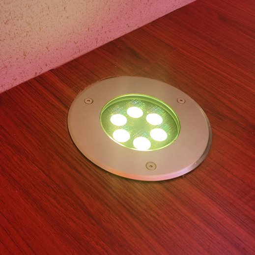 Luz de Spot Inground 1W Pequena Luz LED Marinha de Piso para Exterior 12V 24V 1W para Barco