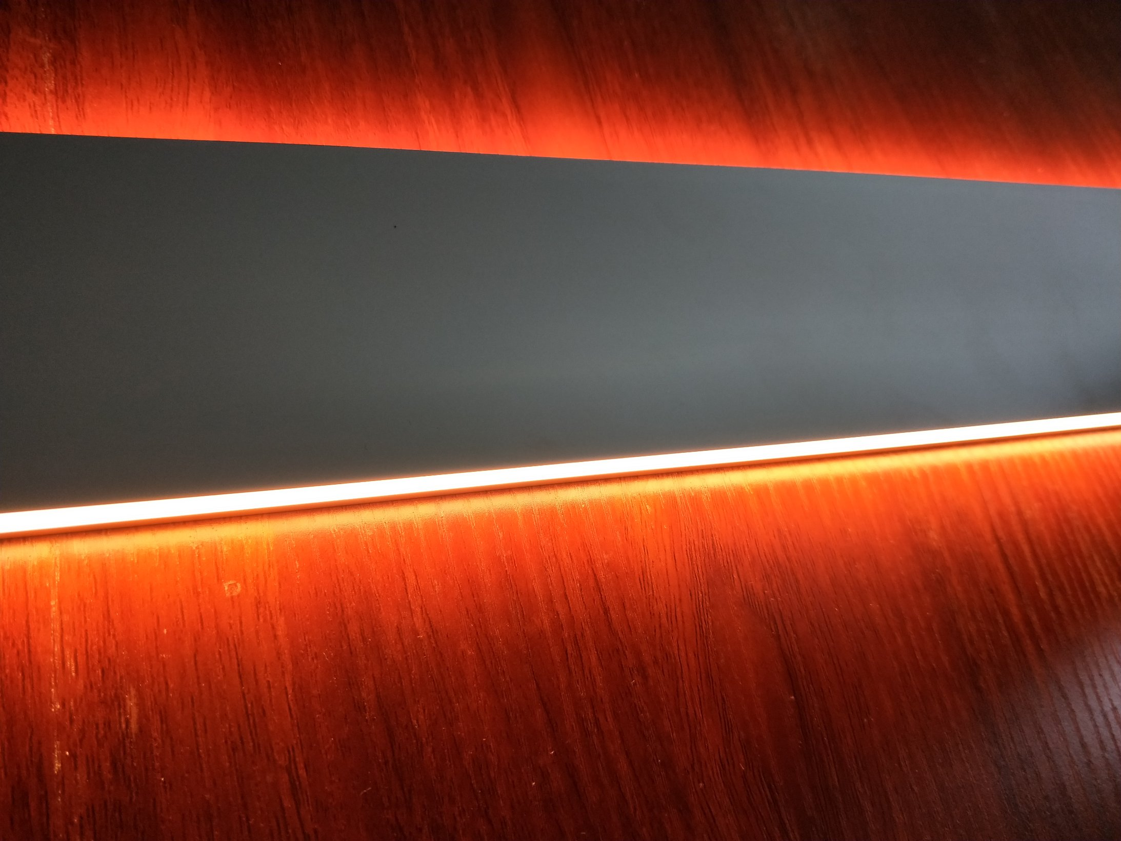 Apw1070 perfil de alumínio LED de emissão dupla para cima e para baixo com alta eficiência 160lm/W iluminação para decoração de construção industrial