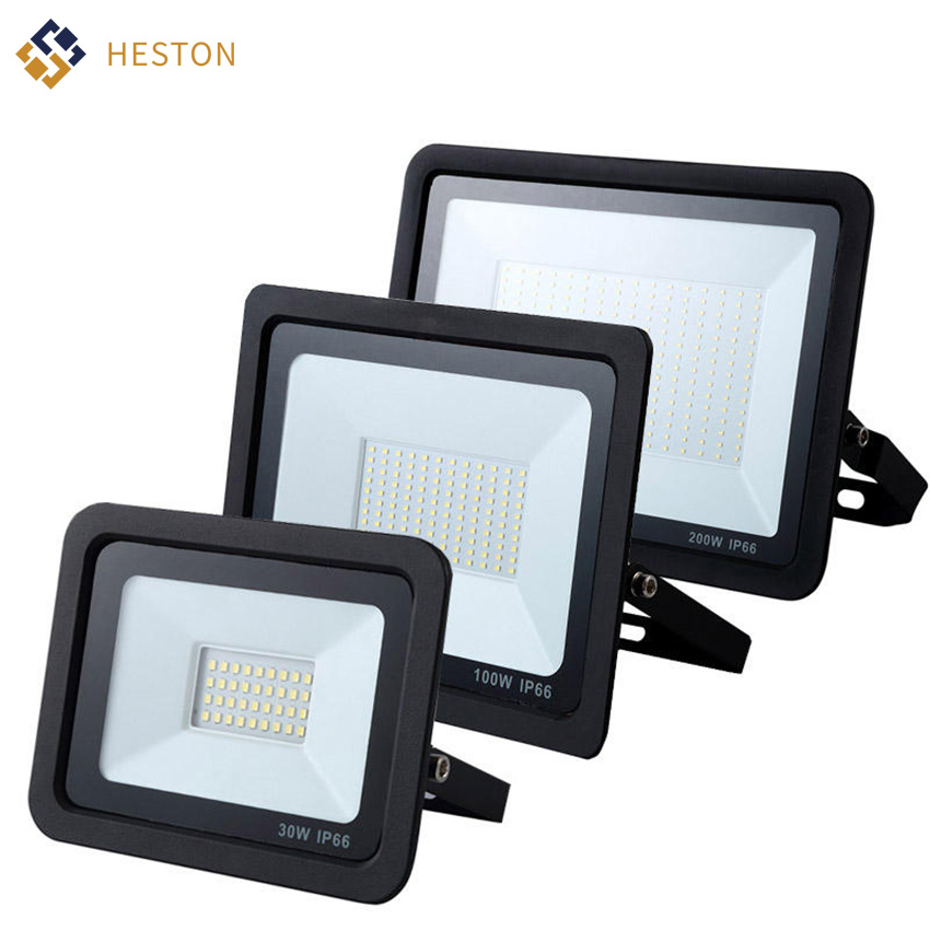 Luz de Inundação LED 30W 3000K IP66 Iluminação Projetora LED para Exterior Luz de Segurança