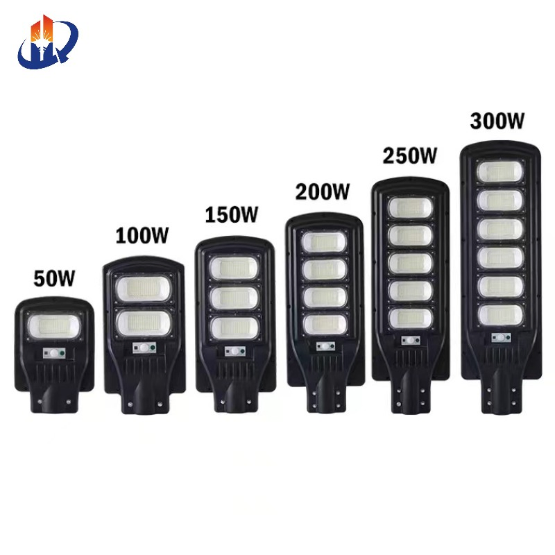 Luzes de Rua Solar LED para Jardim, Parque e Esportes em Alumínio Integrado, à Prova d'Água, Tudo em Um