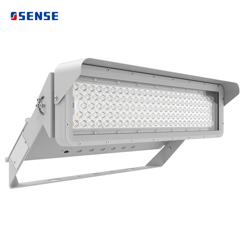 Iluminação Industrial Externa IP66 Luz de Túnel LED à Prova d'Água Luz Projetora de Alta Qualidade
