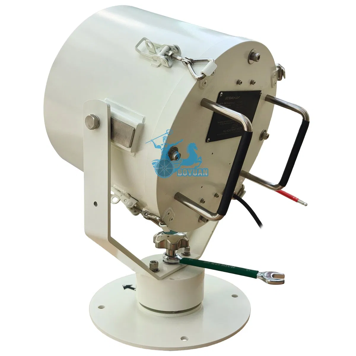 80-350W Holofote LED Marinho de Alta Potência 2deg Ângulo de Feixe Focado 1500-6000 Iluminação em Metros de Lanterna de Busca IP66/IP67 &IP69K Barcos com Quilha e Infláveis