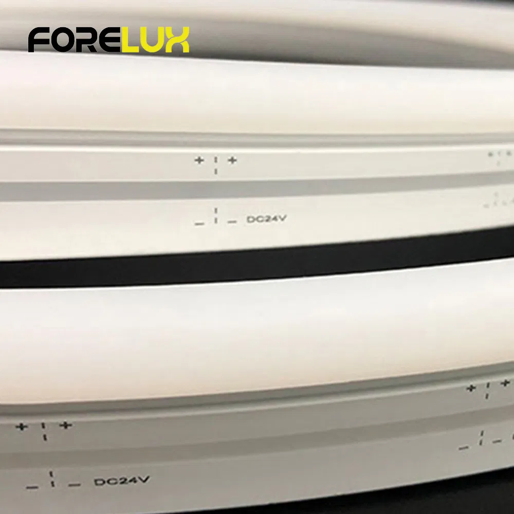 Iluminação LED de Silicone Ecológica 1225 DMX512 Faixa Neon para Iluminação Arquitetônica e de Fachadas