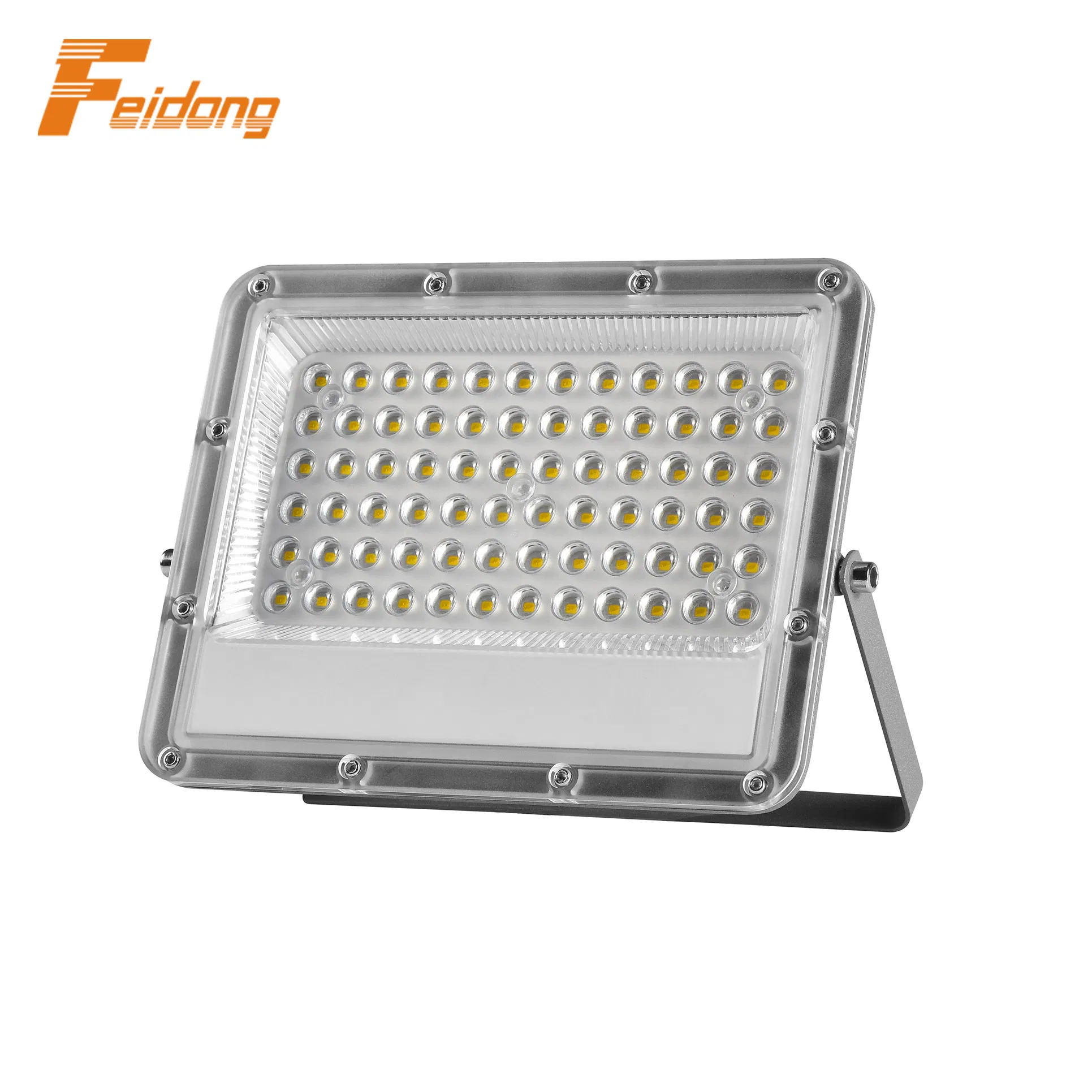100% Potência 10W 20W 30W 50W 100W 150W 200W 300W 400W Dob AC100-265V AC200-240V Iluminação Externa IP66 LED Holofote Lâmpada Holofote Ultra Fina LED
