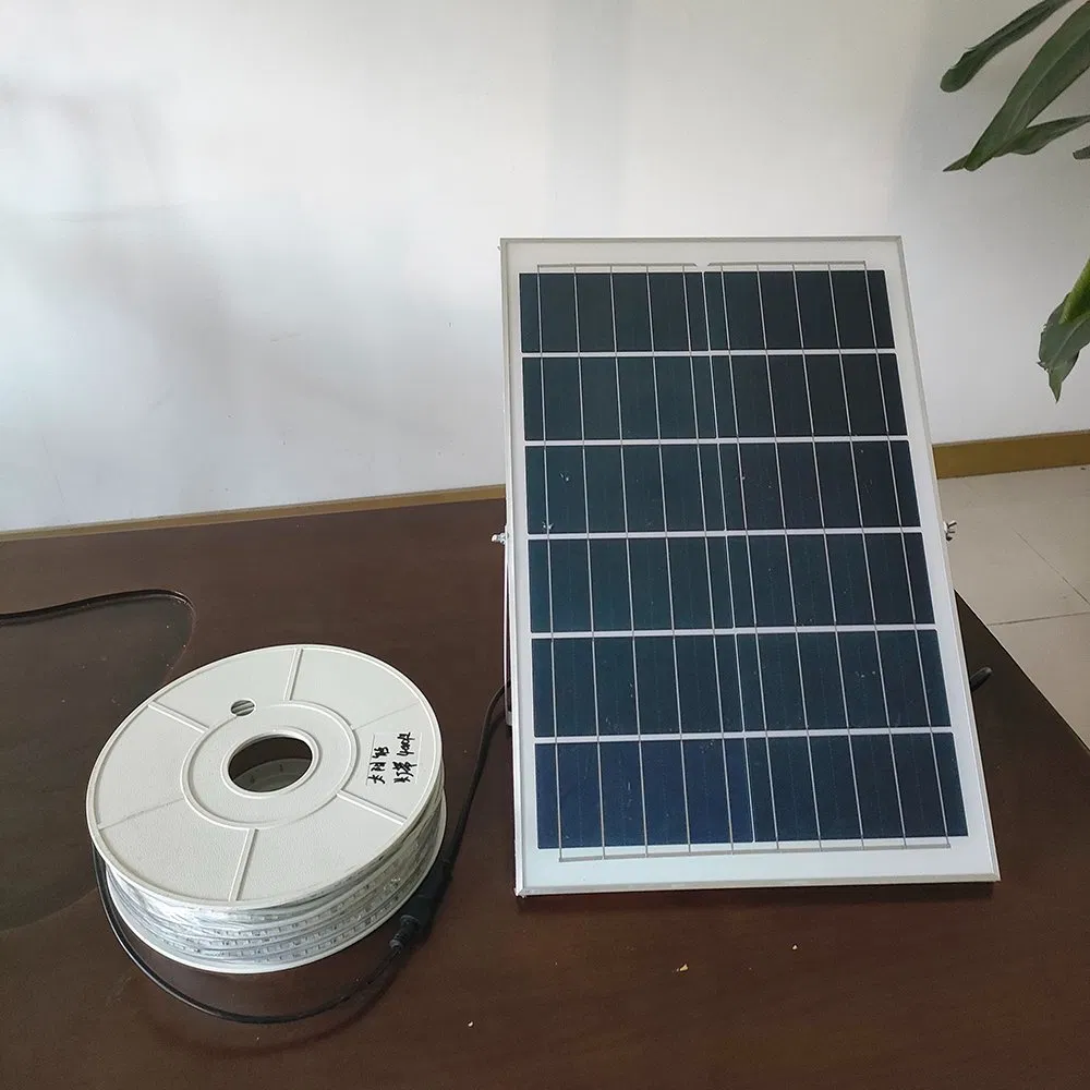 Fita de Luz Solar Super Brilhante, Luzes de Jardim LED à Prova d'Água