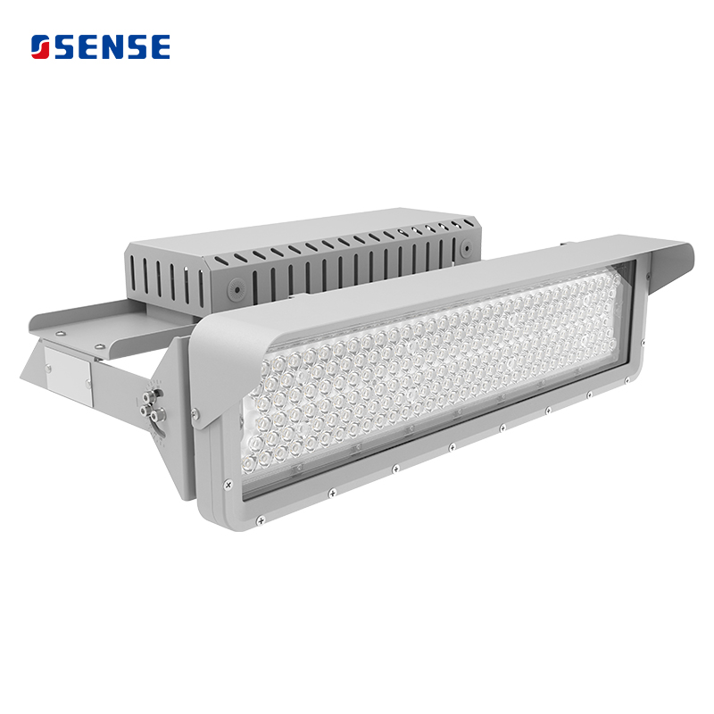 Iluminação Industrial Externa IP66 Luz de Túnel LED à Prova d'Água Luz Projetora de Alta Qualidade