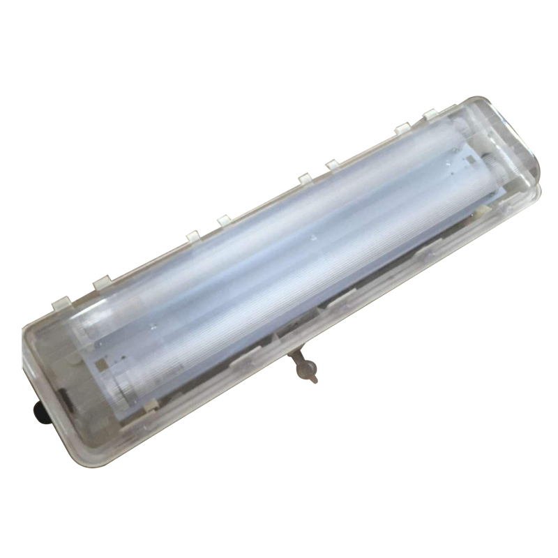 Montagem no Teto IP65 Tubo Duplo 2X9w 18W 20W 40W LED T8 T5 Luminária à Prova de Explosão Luz Fluorescente 0.6m 2FT 4FT Iluminação Ex-Proof