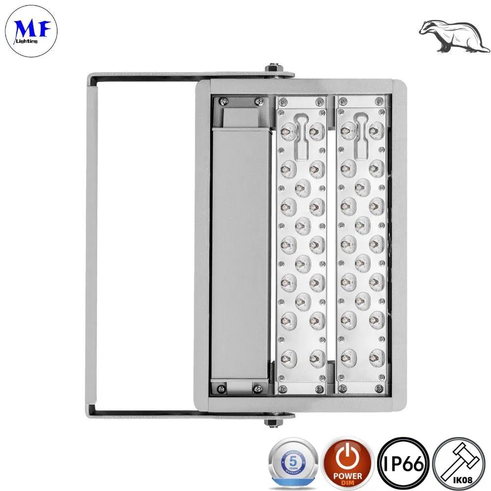 Projetor de Luz de Alta Potência RGBW Industrial IP67 Luz de Inundação LED 240W 300W Iluminação Externa Luz de Inundação LED Luz de Inundação LED Luz de Estacionamento Luz de Rua
