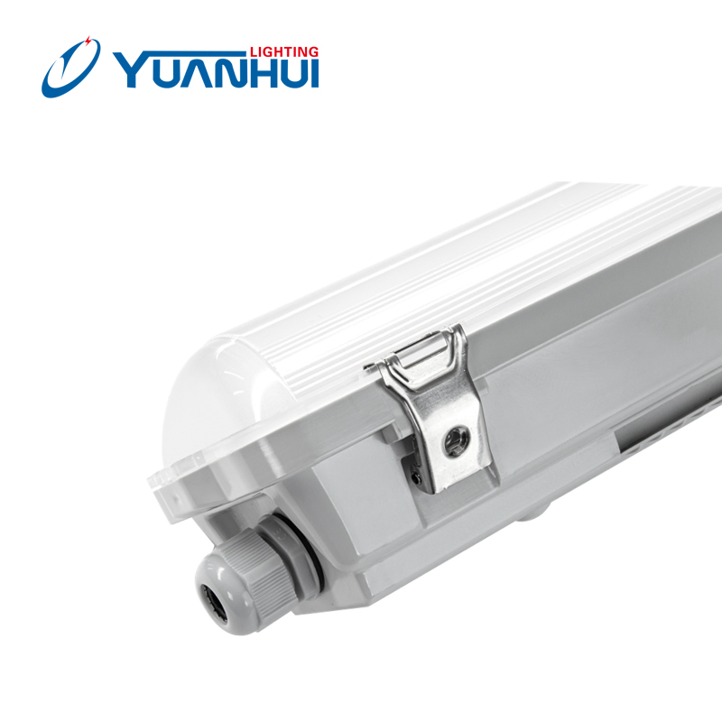 Iluminação LED para Túnel Tri-Proof IP66 Ao Ar Livre 140lm/W Luz Tubular LED Triproof à Prova d'Água