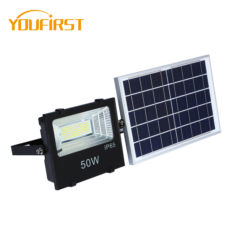 Novo Modelo de Luz de Inundação Solar LED para Exterior IP65