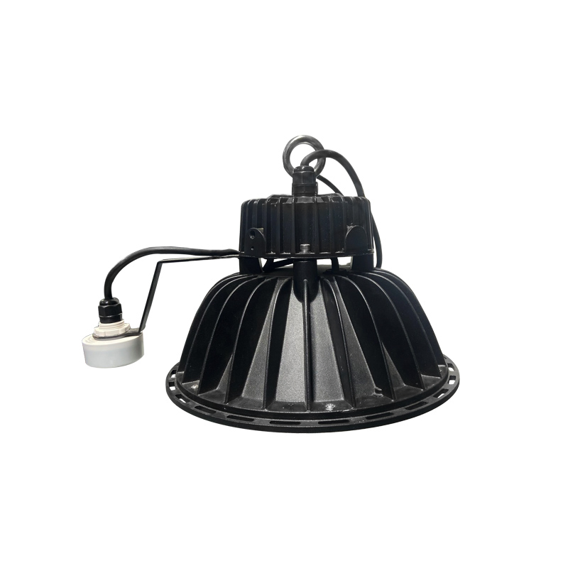 Luz LED de Alta Baía Antirreflexo para Aplicações de Iluminação Industrial em Fábricas e Armazéns