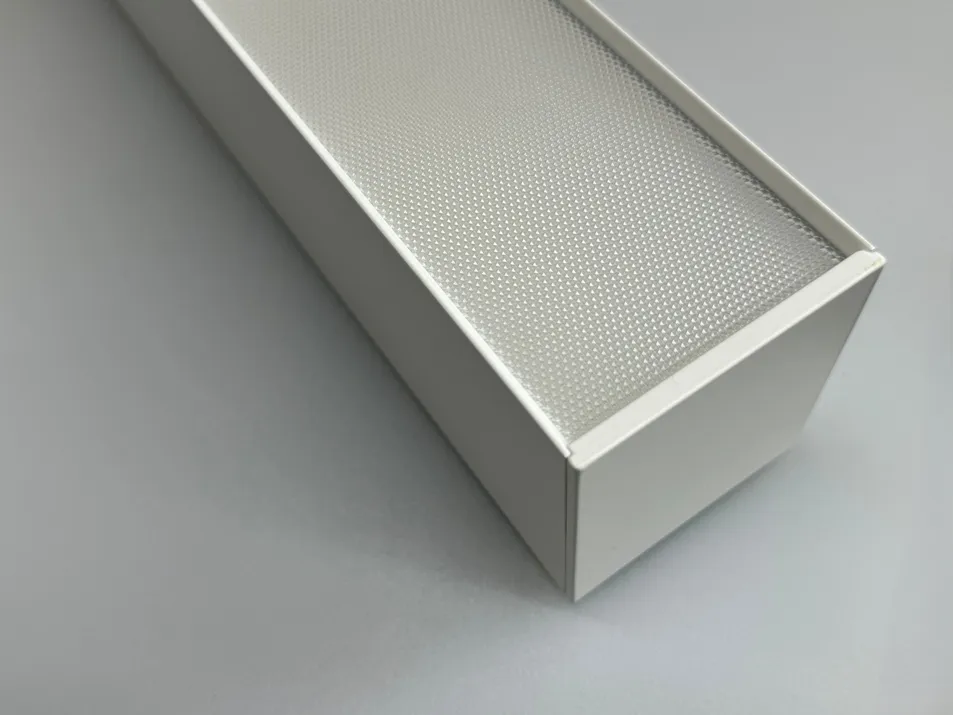 Acabamento em Madeira Arquitetônica Perfil de Alumínio Iluminação Linear LED Branco Ajustável RGBW Dali Casambi