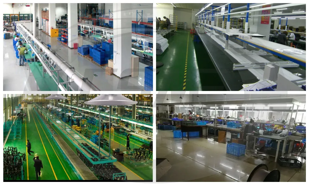Linha de Produção de Lanternas de Segurança