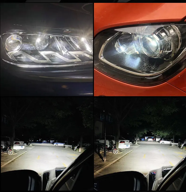 Farol Projetor LED Hi/Lo 3inch Universal 45W para Motocicleta